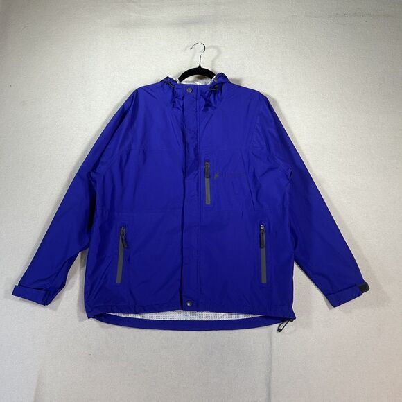 Frogg Toggs Womens Jacket Size Large Blue Rain Waterproof Outdoor Gorpcore - Picture 1 of 10